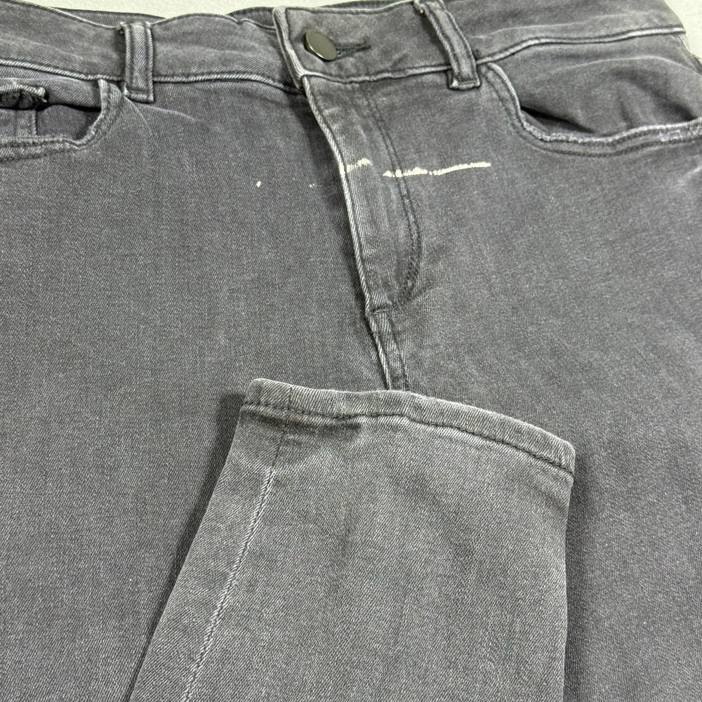 DL1961 Margaux Skinny Jeans Womens 29 Faded Black Distressed Denim Pants
